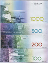 BANK DODAK DRIFT ISLAND SET 4 PCS 100 200 500 1000 POLYMER FANTASY 2021