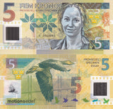 Sweden 5 kronor 2017 Specimen Matej Gabris Banknote Polymer Fantasy