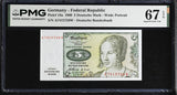 Germany Federal republic 5 Mark 1960 P 18 a Superb Gem UNC PMG 67 EPQ