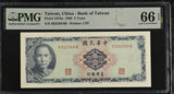 Taiwan 5 Yuan 1969 P 1978 a China Gem UNC PMG 66 EPQ