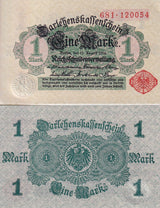 Germany 1 Mark 1941 P 51 UNC