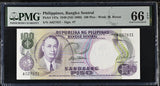 Philippines 100 Pesos 1949 ND 1969 P 147 a Gem UNC PMG 66 EPQ