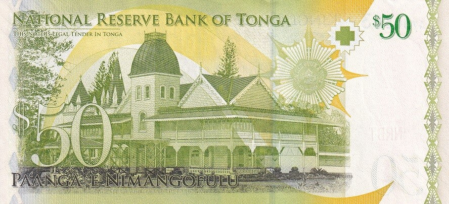 Tonga 50 Pa'anga ND 2008 (2014) P 42 b UNC