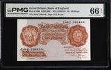 Great Britain 10 Shillings ND 1949-1955 P 368 b P.S. Beale Gem UNC PMG 66 EPQ