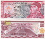 Mexico 20 Pesos 1976 P 64 c UNC