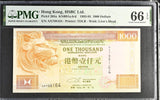 Hong Kong 1000 Dollars 1993 P 205 a HSBC Gem UNC PMG 66 EPQ
