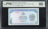 Rhodesia 1 Dollar 1979 P 38 a Gem UNC PMG 66 EPQ