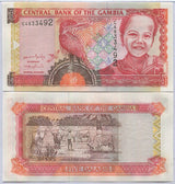 Gambia 5 Dalasis ND 2001 P 20 a SIGN 13 UNC