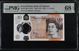 Great Britain 10 Pounds 2016 P 395 a Polymer Superb Gem UNC PMG 68 EPQ