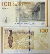 Denmark 100 Kroner 2015 Rohde & Sorensen P 66 d UNC