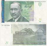 Estonia 25 Krooni 2007 P 87 UNC