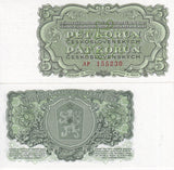 Czechoslovakia 5 KORUN 1961 P 82 UNC