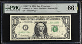 United States 1 Dollar USA 2017A P 544* Replace San Francisco Gem UNC PMG 66 EPQ