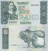 South Africa 10 Rand ND 1985 - 1990 P 120 a UNC