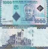 Tanzania 1000 Shillings ND 2025 P 41 NEW sign UNC