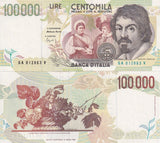 Italy 100000 Lire 1994 P 117 a Fazio & Speziali AUnc