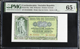 Czechoslovakia 50 Korun 1953 P 85 a Gem UNC PMG 65 EPQ