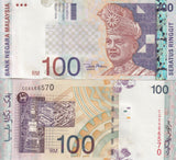 Malaysia 100 Ringgit ND 2001 P 44 d UNC