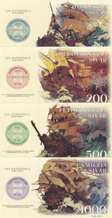 LIR ANTOOTICA KALOZKODAS  Set 4 PCS 100 200 500 1000 Sivar 2024 Polymer Fantasy