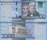 Dominican Republic 2000 Pesos 2022 P 194 UNC