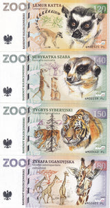 ZOOLAR Set 4 120 140 150 180 Zoo Fantasy Lemurs Suricata Panthera Tiger Giraffe