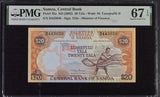 Samoa 20 Tala ND 2002 P 35 a Superb Gem UNC PMG 67 EPQ TOP POP