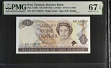 New Zealand 1 Dollar ND 1981-1985 P 169 a Superb Gem UNC PMG 67 EPQ