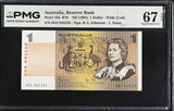 Australia 1 Dollar ND 1983 P 42 d QEII Superb Gem UNC PMG 67 EPQ