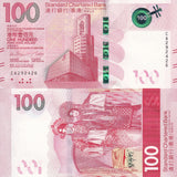 Hong Kong 100 Dollars 2023 P 304 c SCB UNC