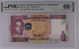Guinea 10000 Francs 2012 P 46 Superb Gem UNC PMG 68 EPQ Top Pop
