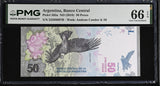 Argentina 50 Pesos ND 2018 P 363 a Gem UNC PMG 66 EPQ