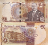 Tonga 20 Pa'anga ND 2015 P 47 UNC, National Reserve Bank of Tonga