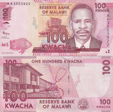 Malawi 100 Kwacha 2012 P 59 a UNC