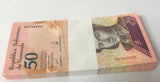 Venezuela 50 Bolivares 2018 P 105 Cunaguaro CAT UNC LOT 100 PCS 1 BUNDLE
