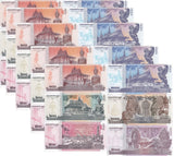Cambodia Set 6 x Lot 5= 30 UNC 100 200 500 - 5000 Riels Random Year P 65 66 - 68
