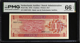 Netherlands Antilles 1 Gulden 1970 P 20 a Gem UNC PMG 66 EPQ