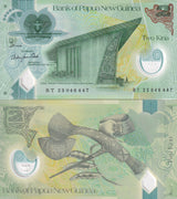 Papua New Guinea 2 Kina 2023 P 50 Polymer UNC