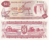 Guyana 1 Dollars 1989 P 21 g UNC