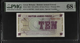 Great Britain 10 New Pence ND 1972 P M48 Superb Gem UNC PMG 68 EPQ TOP POP