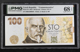 Czech Republic 100 Korun 2019 P 29 Commemorative Superb Gem UNC PMG 68 EPQ