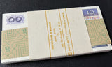 Myanmar 10 Kyats ND 1996/1997 P 71 UNC LOT 100 PCS 1 Bundle