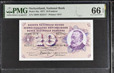 Switzerland 10 Franken 1977 P 45 u Gem UNC PMG 66 EPQ