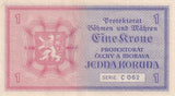 Bohemia 1 Koruna ND 1940 P 3 AUnc