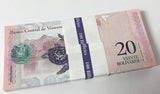 Venezuela 20 Bolivares 2013 P 91 f UNC Lot 25 Pcs 1/4 Bundle