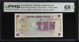 Great Britain 10 New Pence ND 1972 P M48 Superb Gem UNC PMG 68 EPQ TOP POP