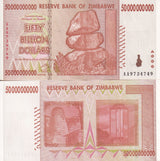 Zimbabwe 50 Billion Dollars 2008 P 87 XF