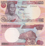 Nigeria 100 Naira 2026 P 28 UNC , Zuma Rock, Obafemi Awolowo