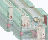 Venezuela 2 Bolivares 2018 P 101 UNC , Cotorra cabeciamarilla parrot LOT 20 PCS