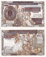 Serbia 1000 Dinara 1941 P 24 AUnc
