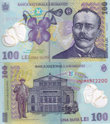 Romania 100 Leu 2018/2025 P 121 Polymer UNC